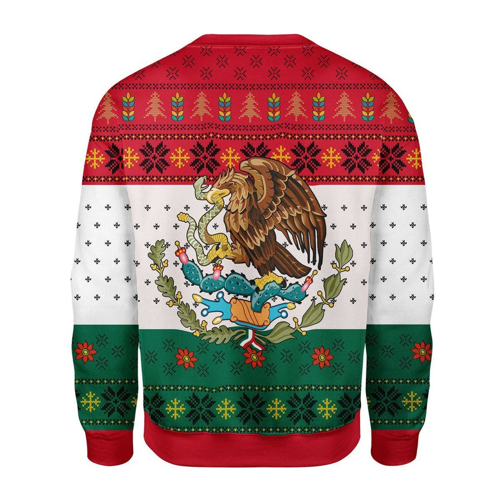 Gearhomies Christmas Unisex Sweater Mexican Ugly Christmas 3D Apparel