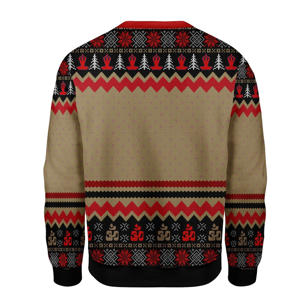 Gearhomies Christmas Unisex Sweater Root Chakra 3D Apparel