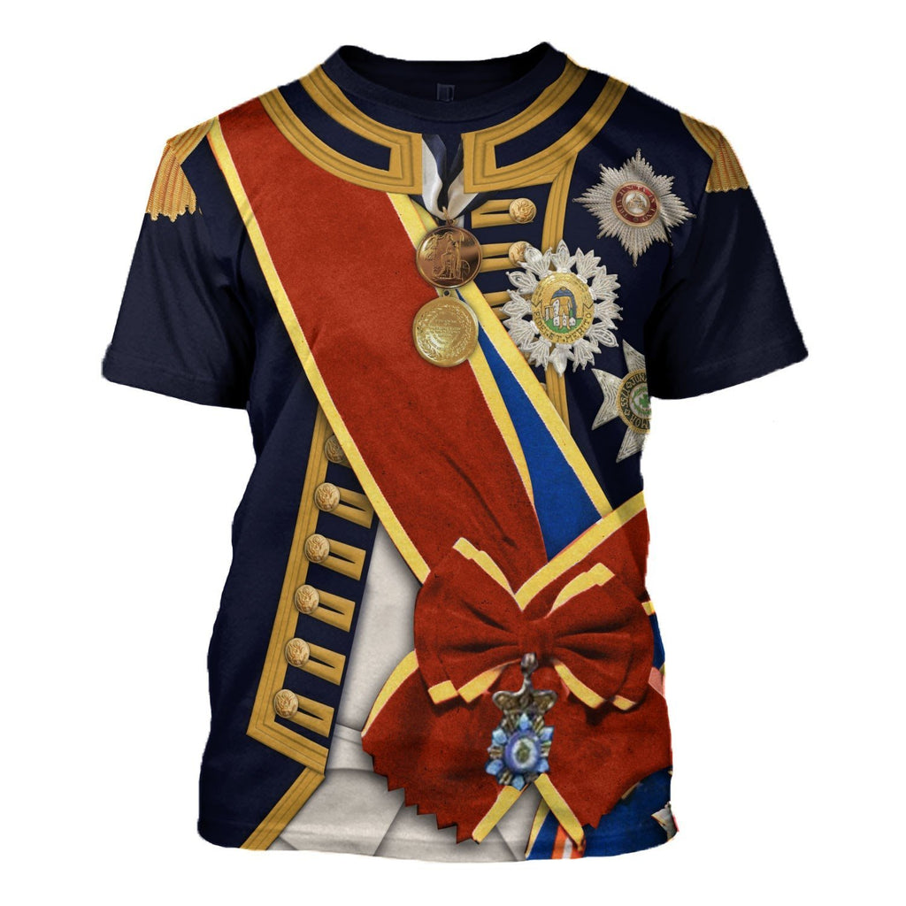 Horatio Nelson 1St Viscount Navy Sailor T-Shirt / S Qm4003