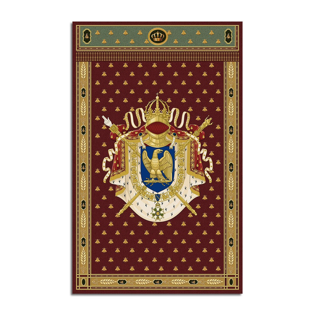 Napoleon Coat Of Arms Rug Qm1255