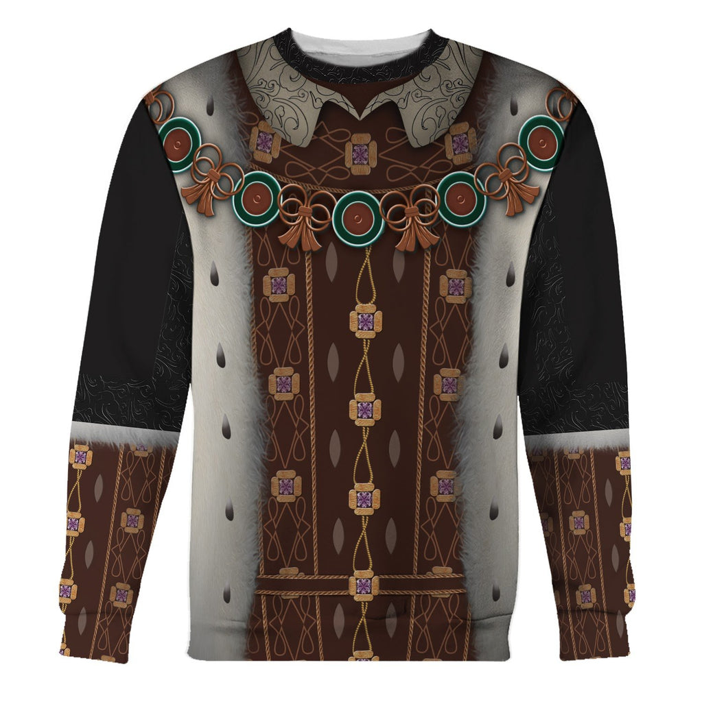 Edward Vi Of England Fleece Long Sleeves / S Qm579