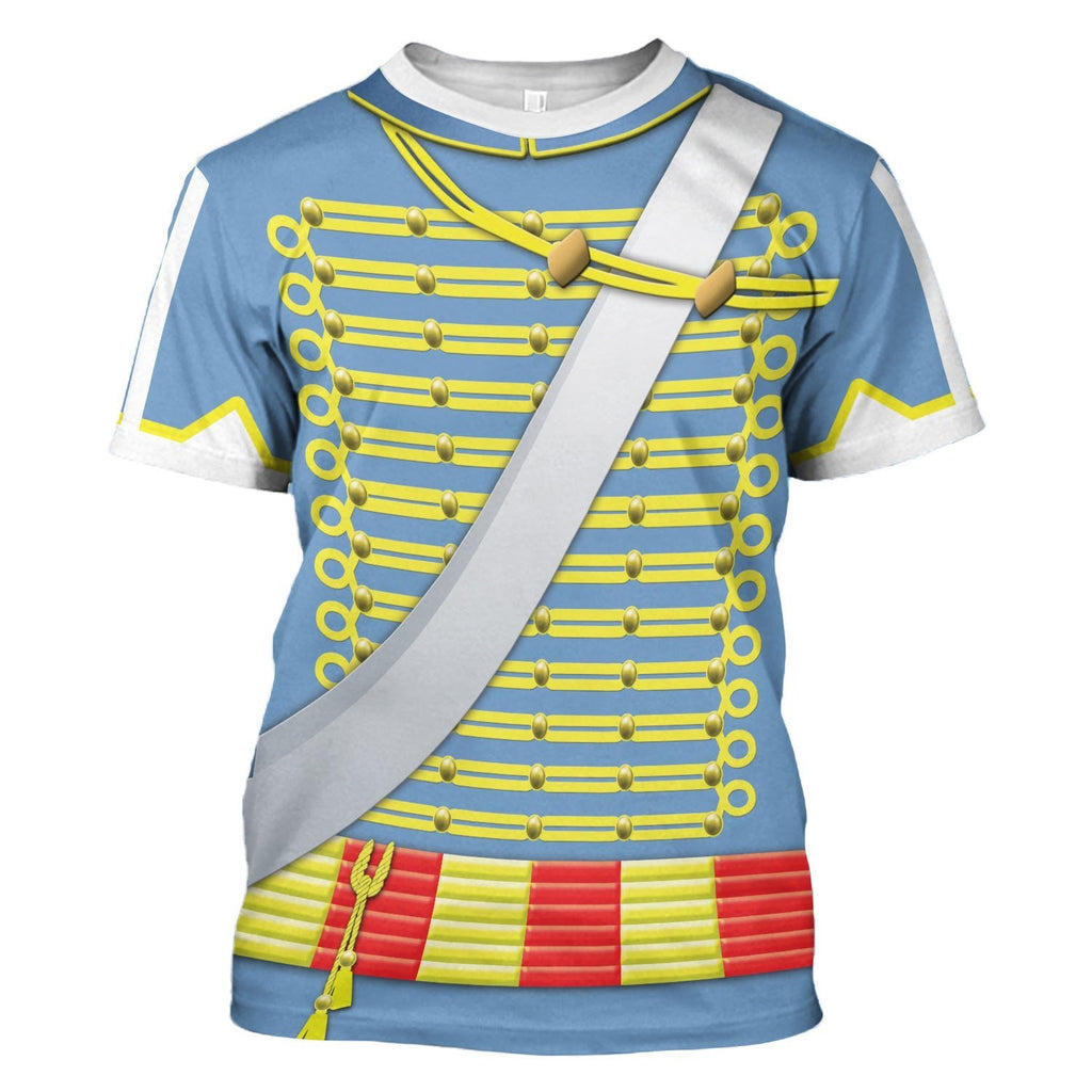 Napoleonic Uniforms Of The French Hussars T-Shirt / S Hi130220