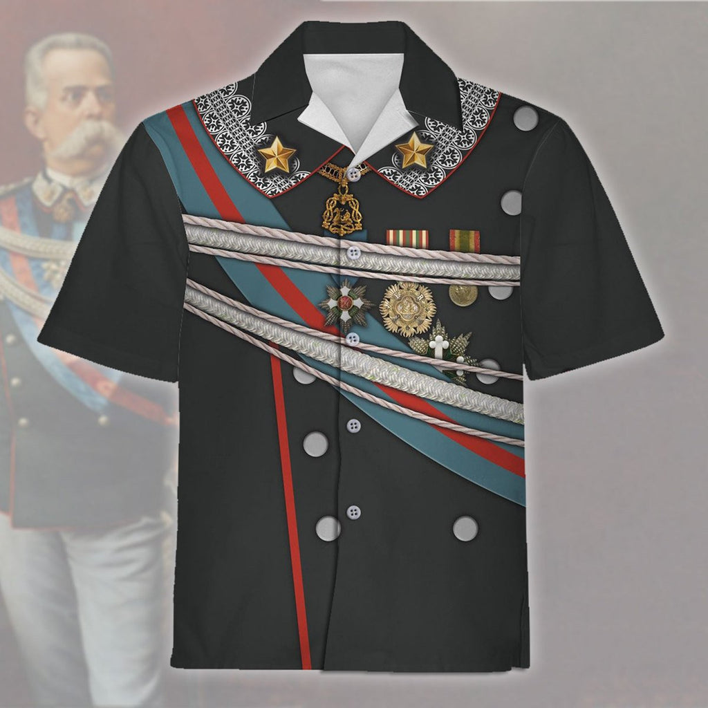 King Umberto I Of Italia Hawaiian Shirt Qm747