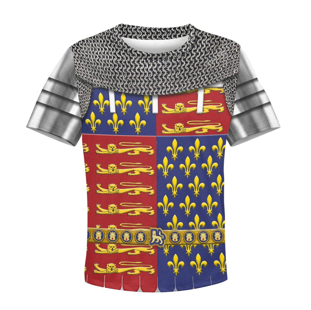 Edward The Black Prince Armor Kid T-Shirt / Toddler 2T Khp296