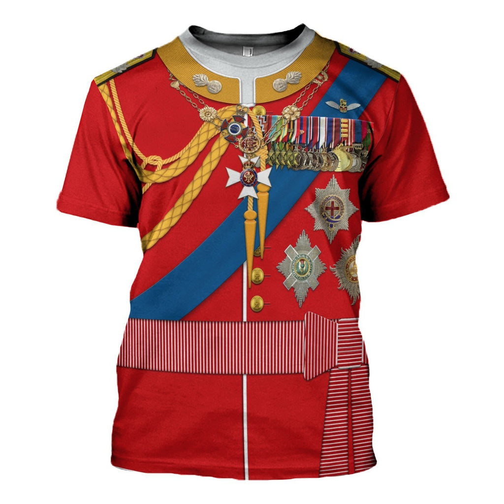 Prince Philip Duke Of Edinburgh T-Shirt / S Qm1150