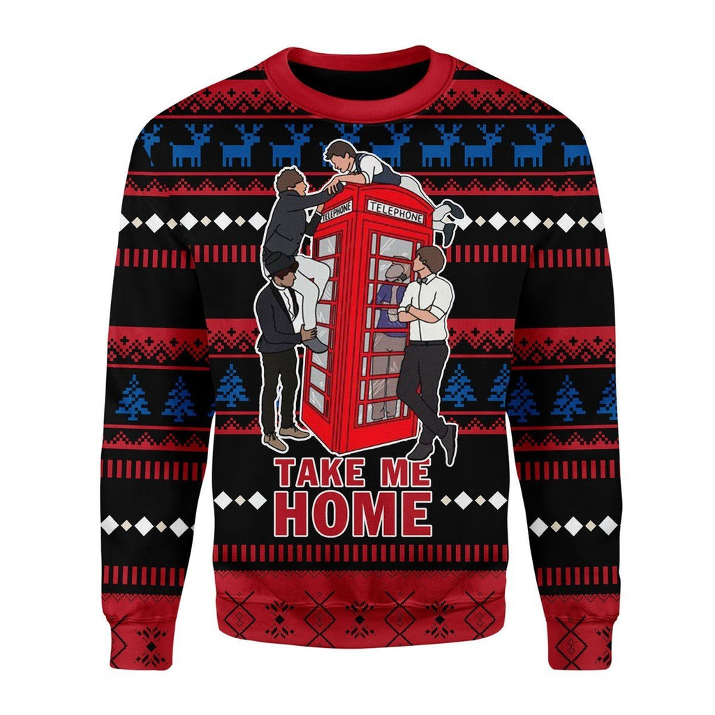 Gearhomies Christmas Unisex Sweater Take Me Home 3D Apparel