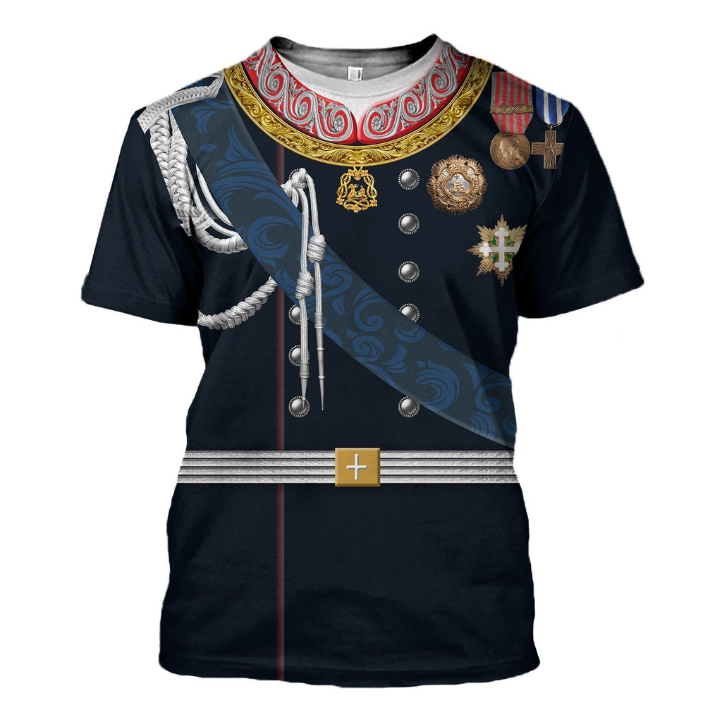 Victor Emmanuel Ii - King Of Italy T-Shirt / S Vn370