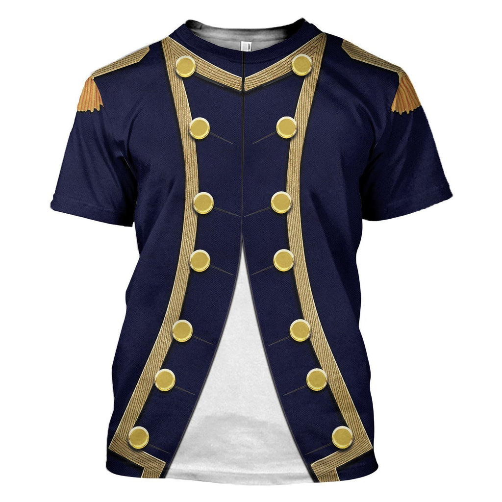 U.s. Navy 1776-1783 T-Shirt / S Qm117
