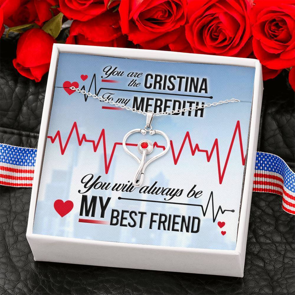 Personalized You Are The Cristina To My Meredith Bestfriend Gift Jewelry