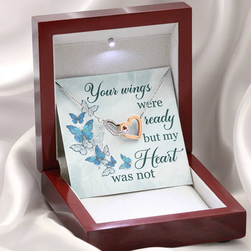 Your Wings Were Ready Necklace Jewelry
