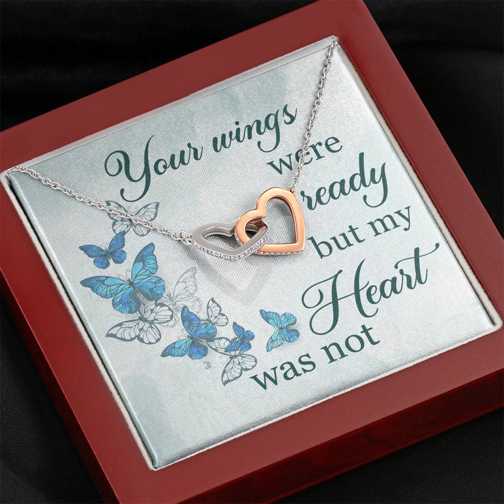 Your Wings Were Ready Necklace Mahogany Style Luxury Box Jewelry