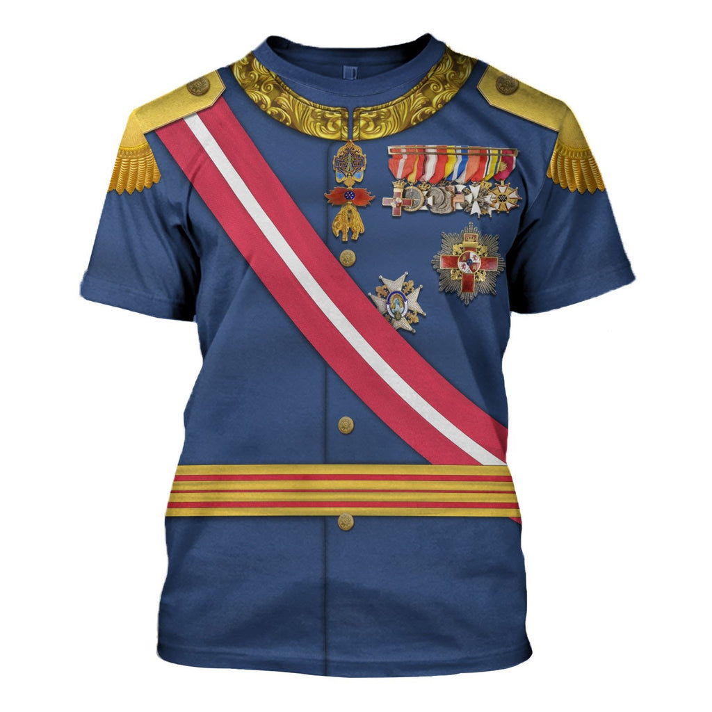 King Alfonso Xiii Of Spain T-Shirt / S Vn425