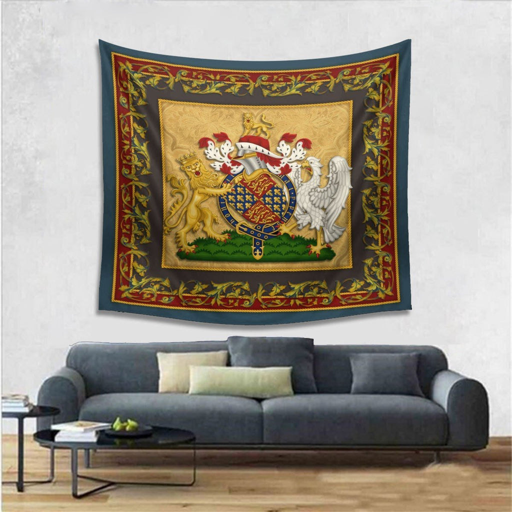 Edward Iii Of England Tapestry - 4 Holes / S (27.6 X 39.4 Inches 2.3 3.2 Feet) Qm1339
