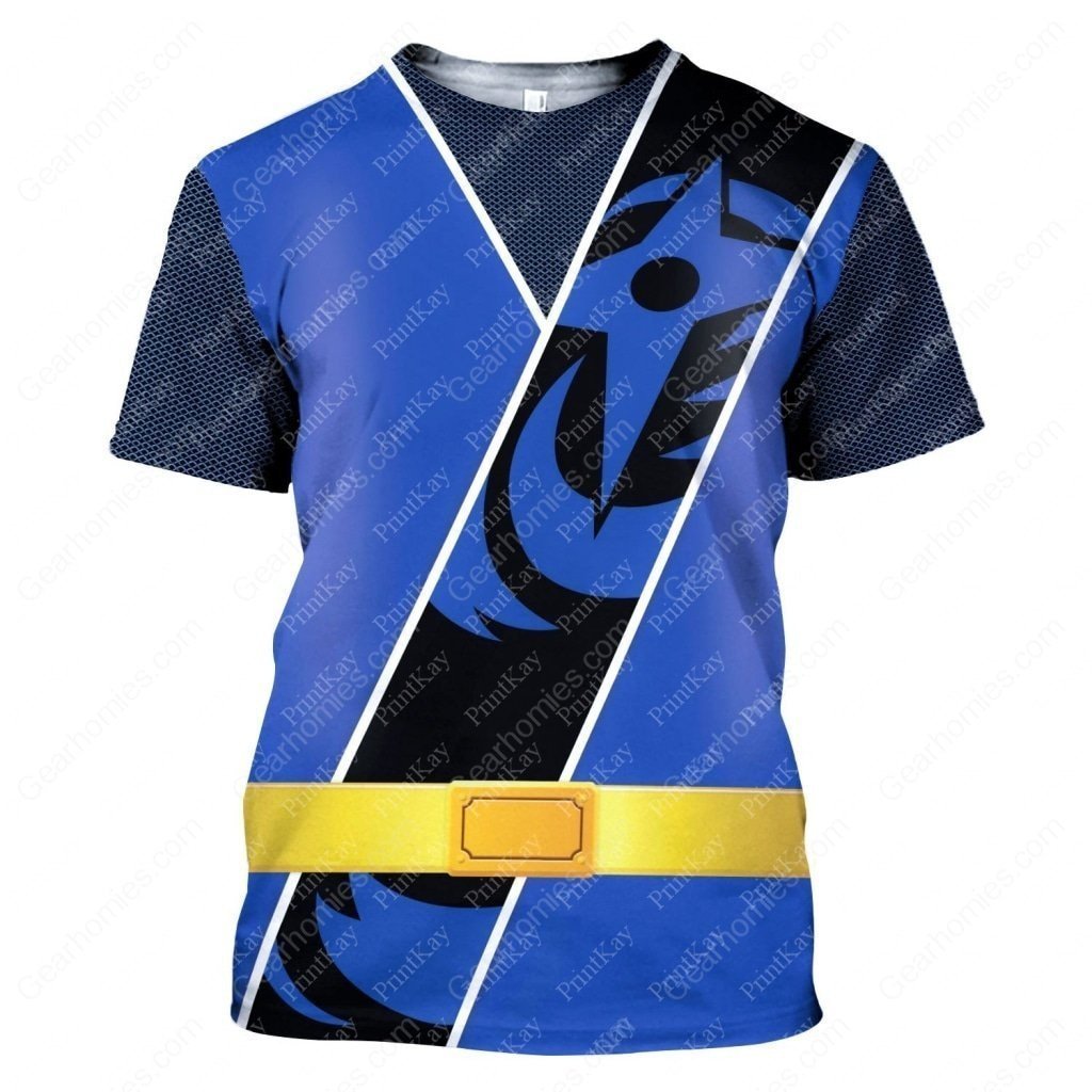 Blue Pr | Ninja Steel T-Shirt / S Qm87