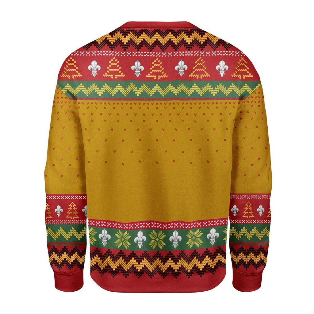 Gearhomies Christmas Unisex Sweater Pope Paul VI Coat Of Arms 3D Apparel