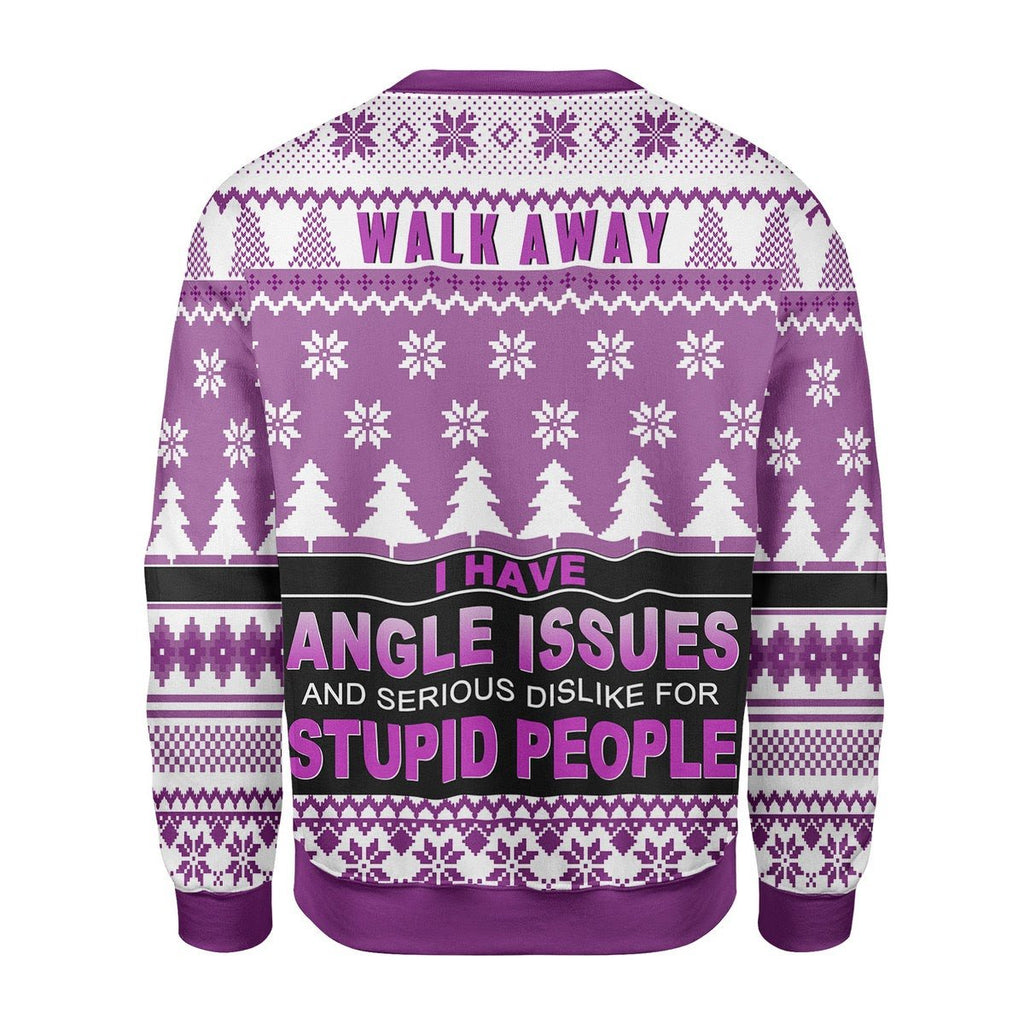 Gearhomies Christmas Unisex Sweater Walk Away 3D Apparel