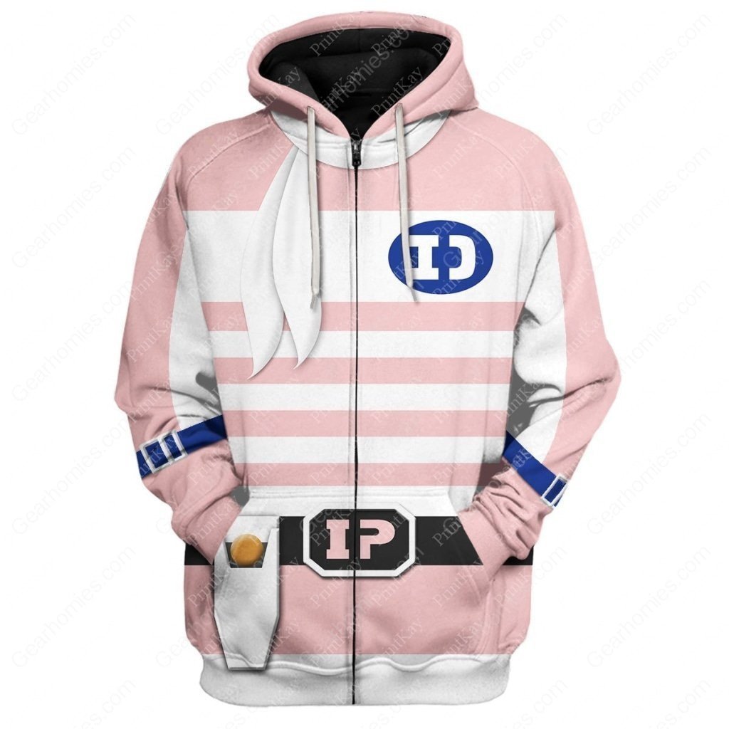 Denzi Pink Super Sentai Zip Hoodie / S Sentai42204