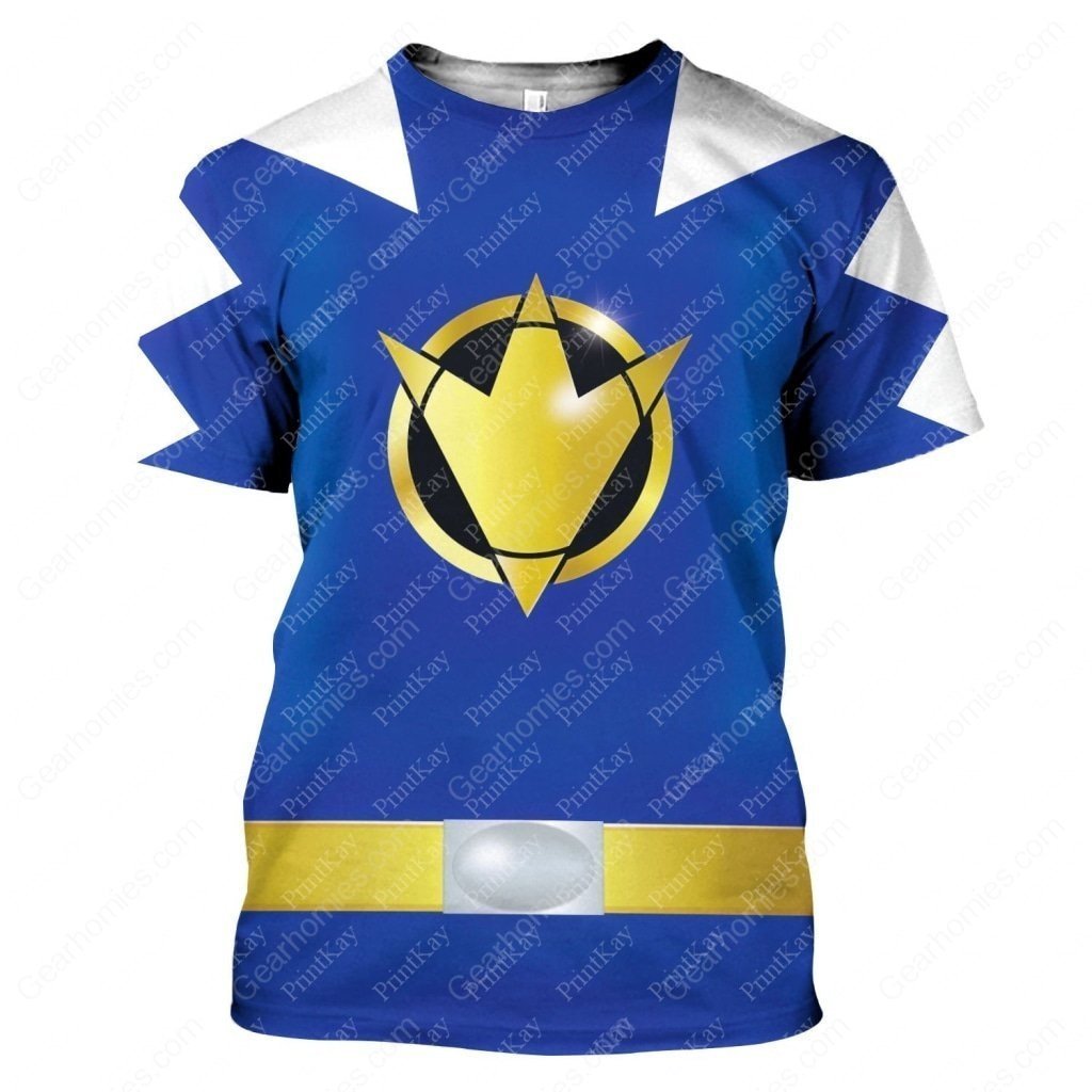 Dino Thunder Blue T-Shirt / S Qm77