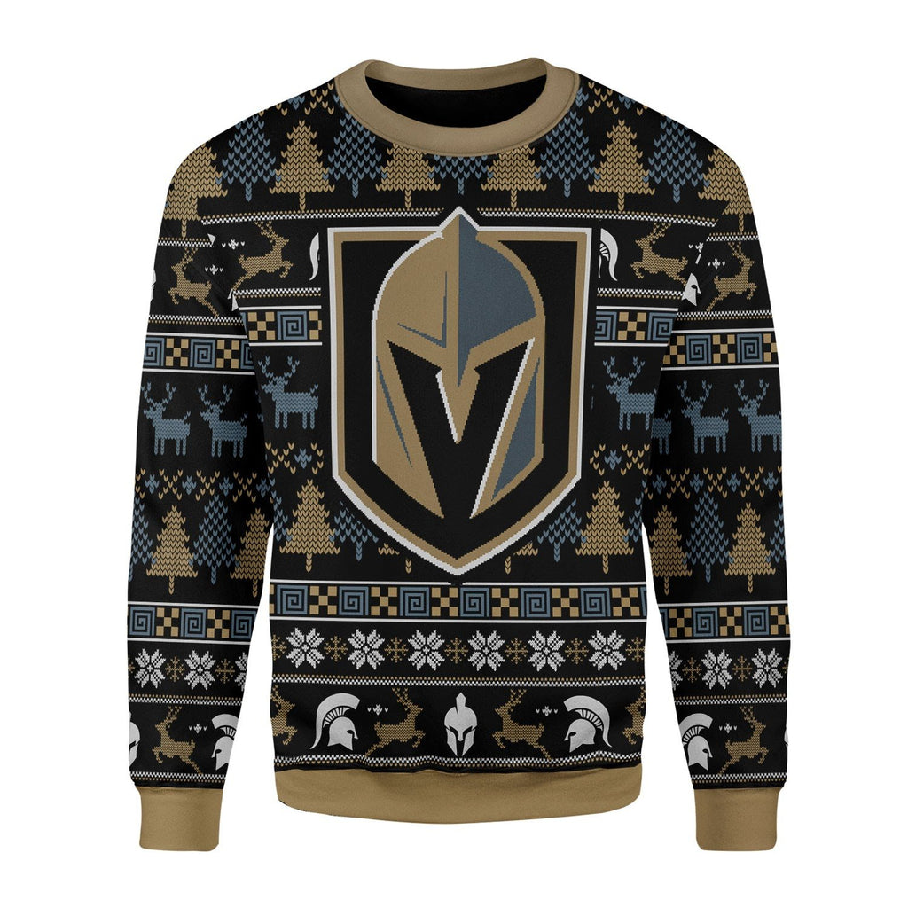 Gearhomies Christmas Unisex Sweater Spartan Army 3D Apparel