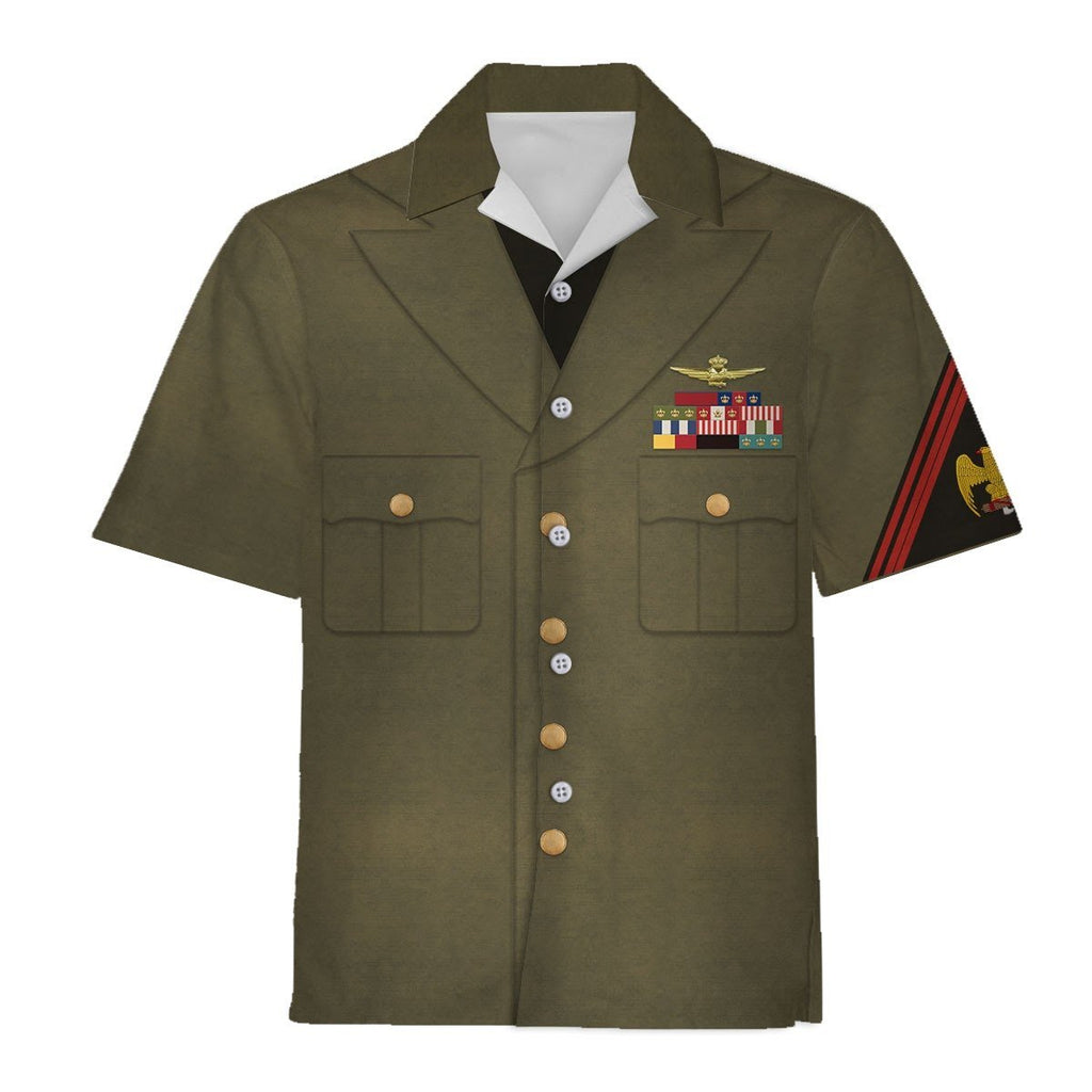 Benito Mussolini Hawaii Shirt / S Qm790