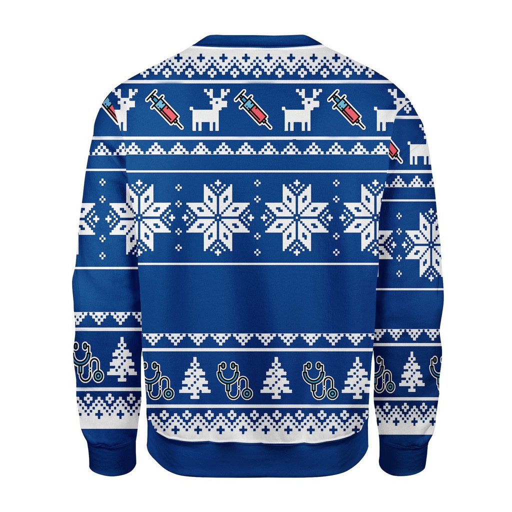 Gearhomies Christmas Unisex Sweater Dr. Nowzaradan Ugly Christmas 3D Apparel