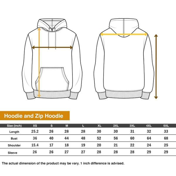 Never Walk Alone My Love Walks With Me, Personalized All Over Print Hoodie- Test random title 006