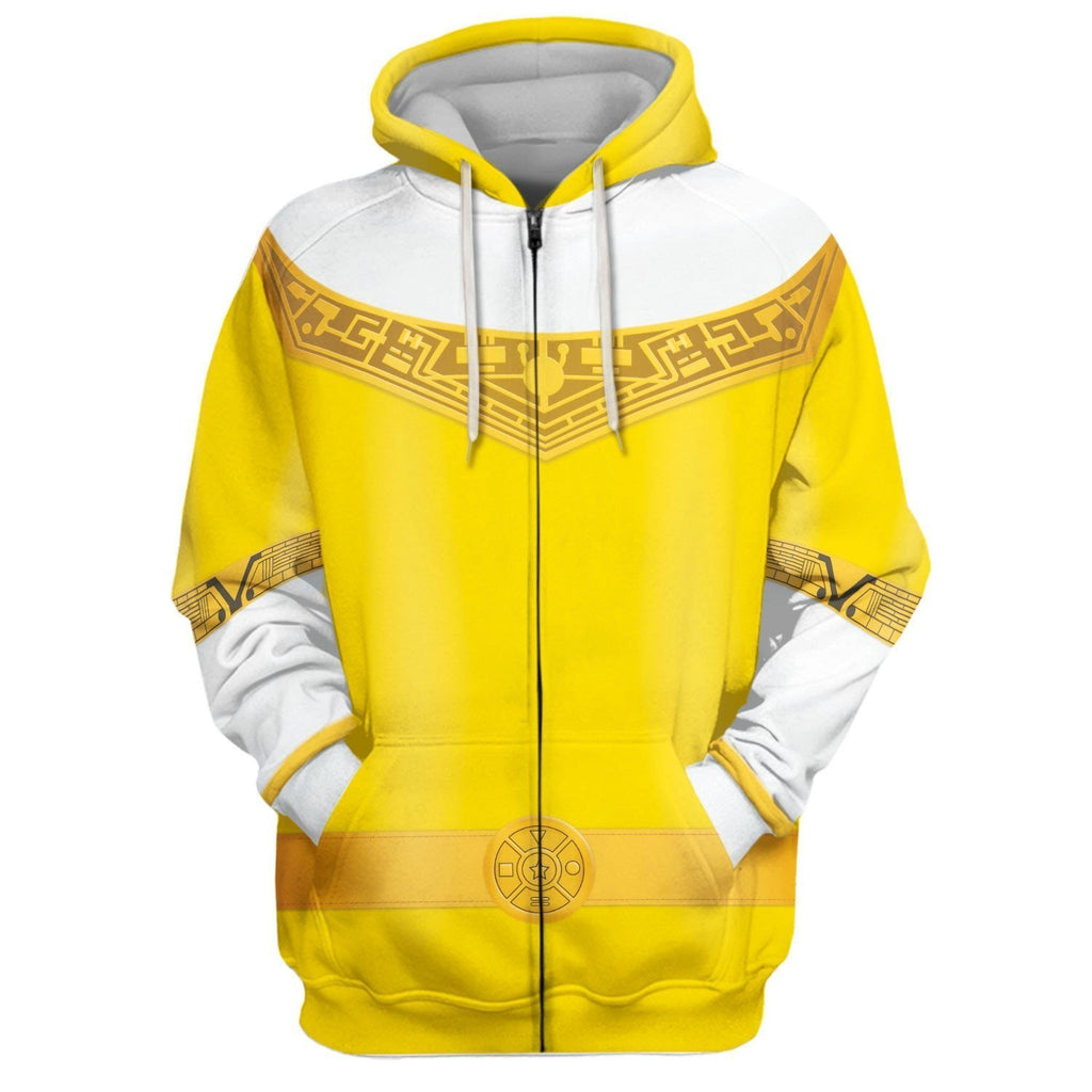 Pr Zeo Yellow Zip Hoodie / S Hp95