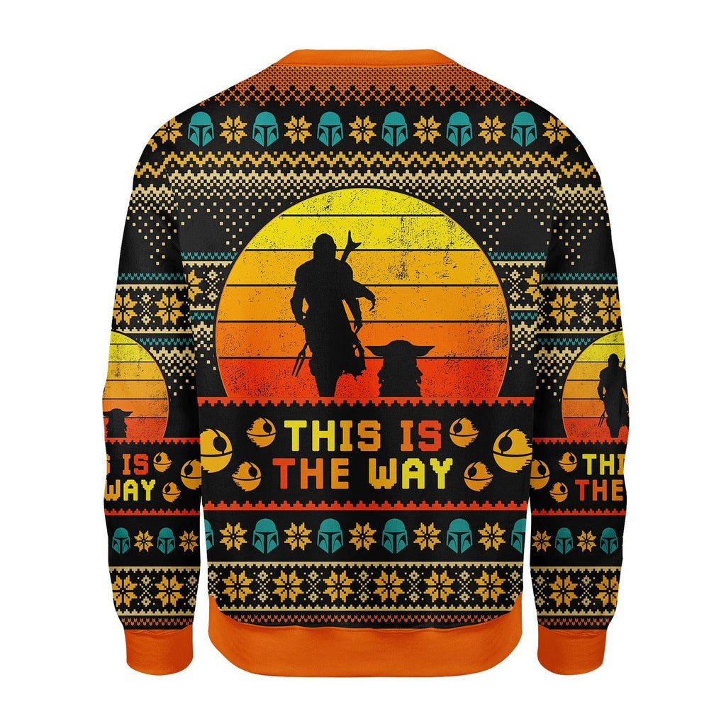 Gearhomies Christmas Unisex Sweater This Is The Way 3D Apparel