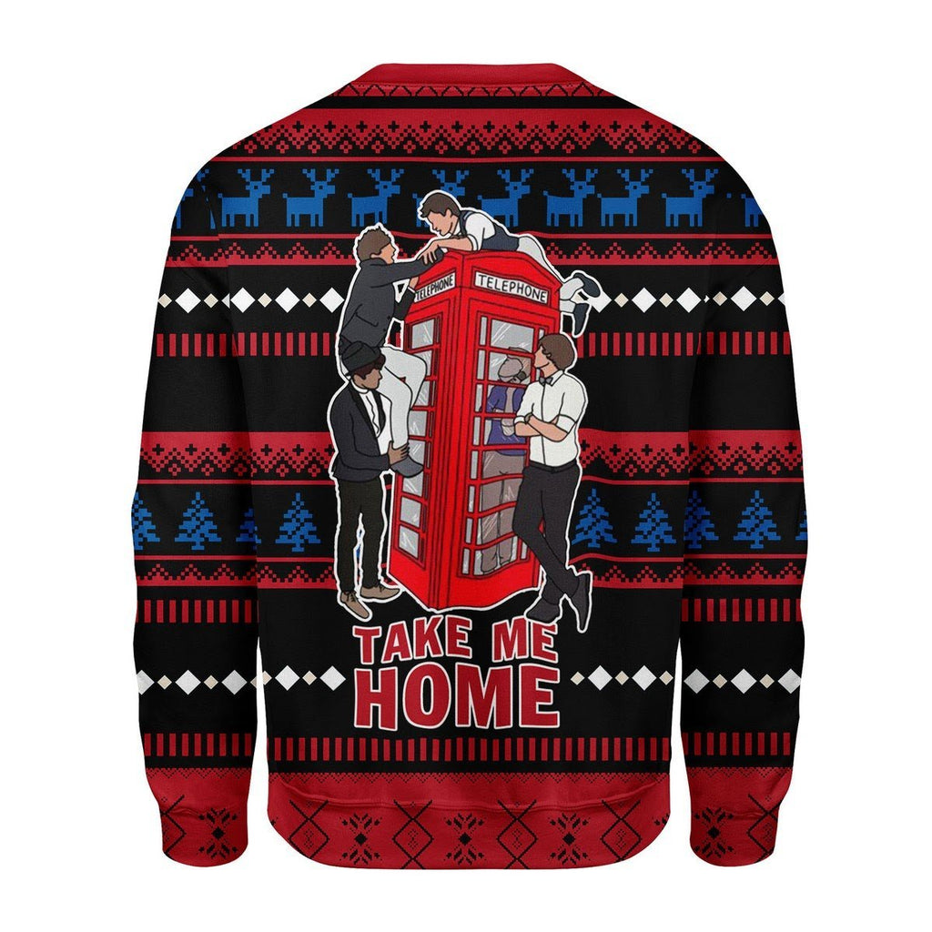 Gearhomies Christmas Unisex Sweater Take Me Home 3D Apparel