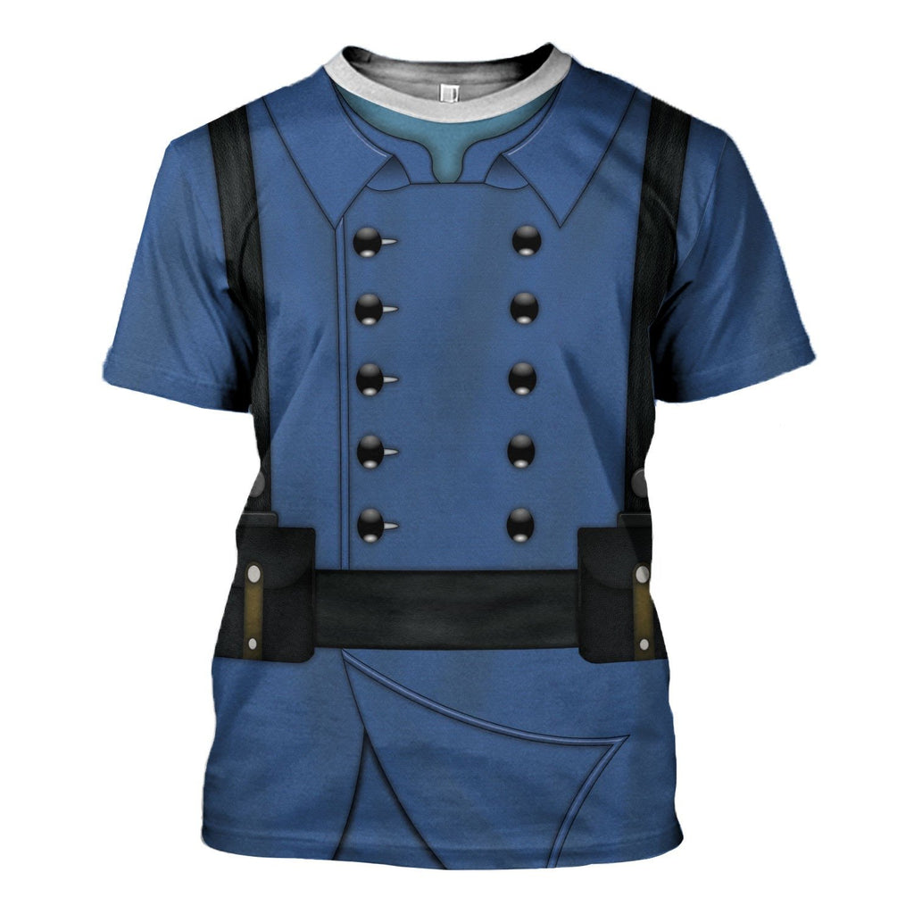 World War 1 Uniform French Soldiers Vn195 T-Shirt / S