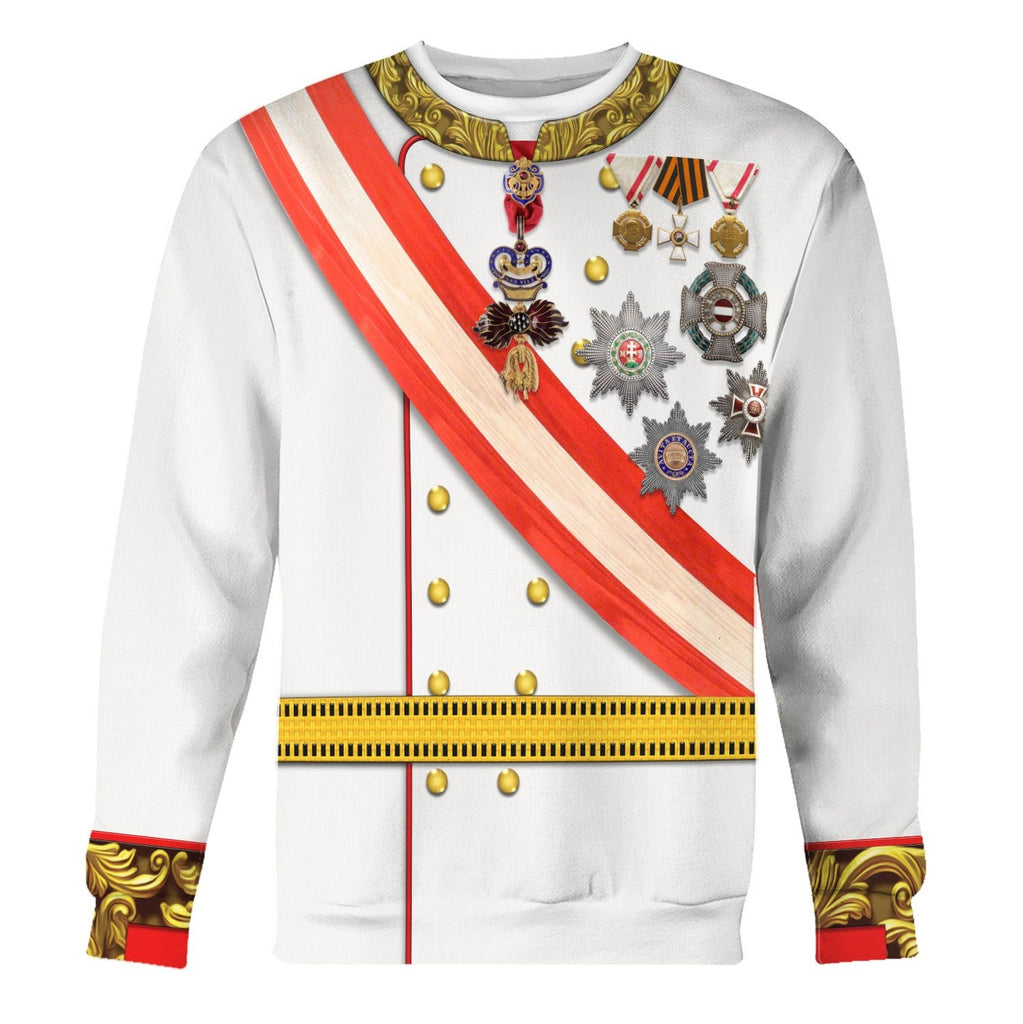 Emperor Franz Joseph I Fleece Long Sleeves / S Qm656