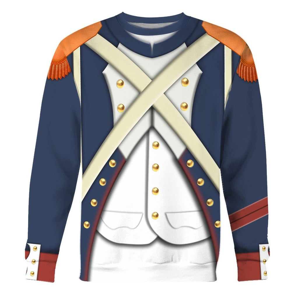 French Imperial Guard Grenadier Fleece Fleece Long Sleeves / S Qm1424
