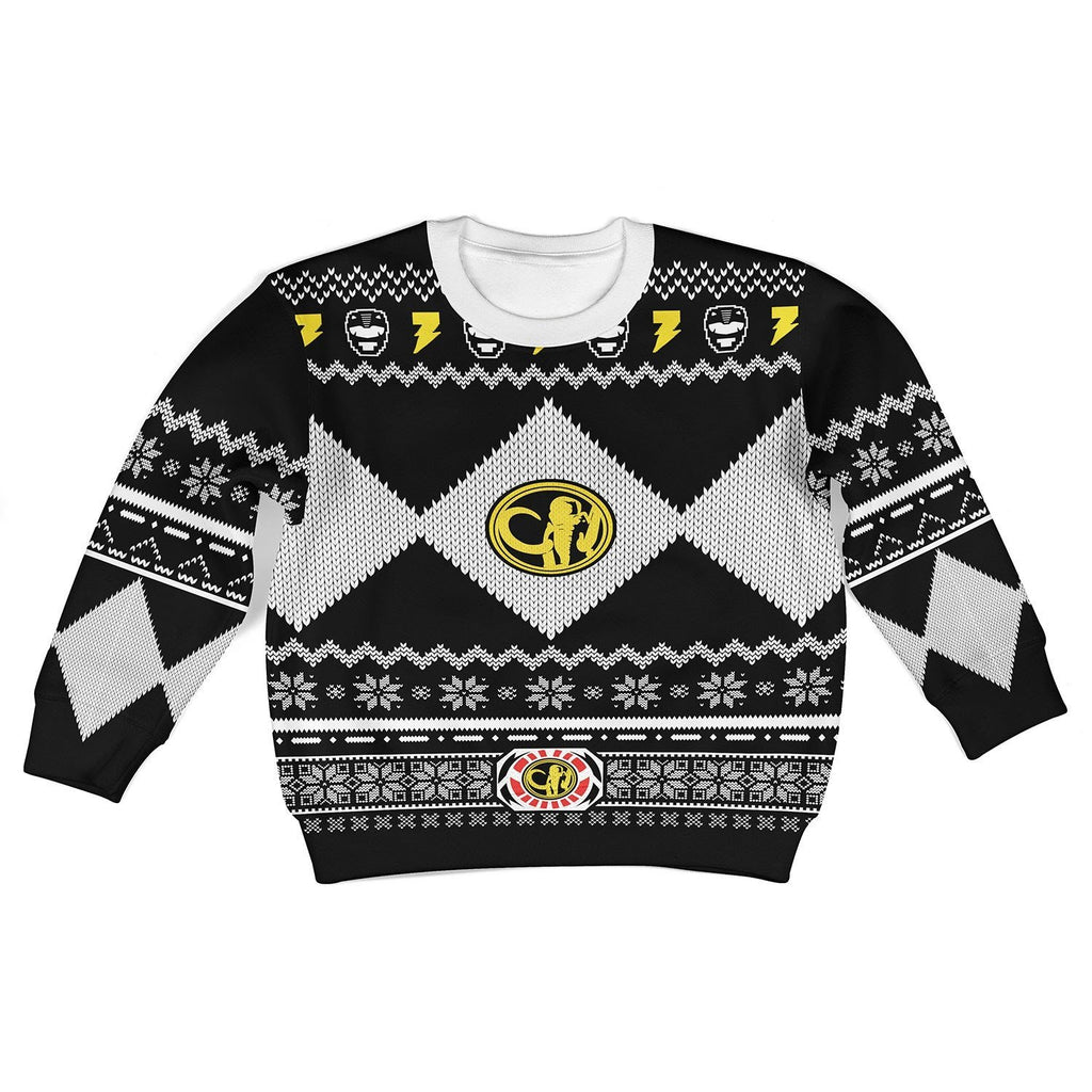 Gearhomies 3D Sweatshirt Black MightyMorphin