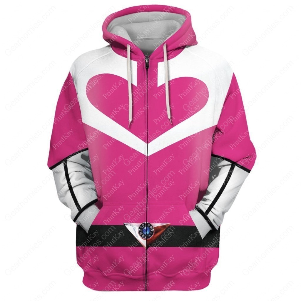 Pink Pr Time Force Zip Hoodie / S Qm177