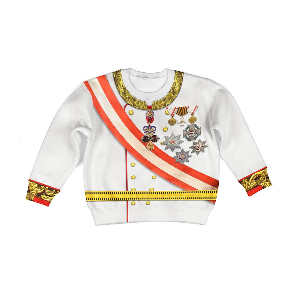 Emperor Franz Joseph I Austria Long Sleeves / Toddler 2T Kqm656