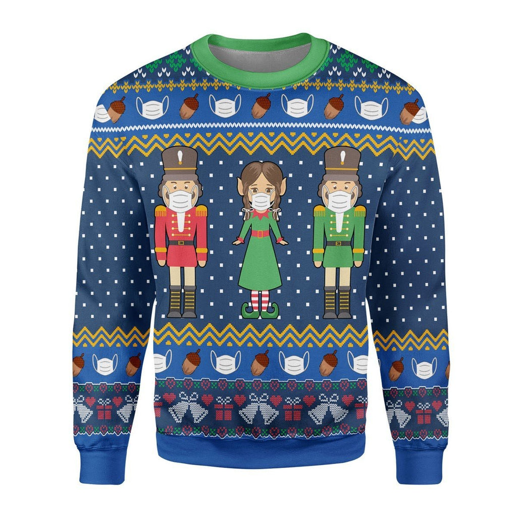 Gearhomies Christmas Unisex Sweater The Nutcracker 3D Apparel