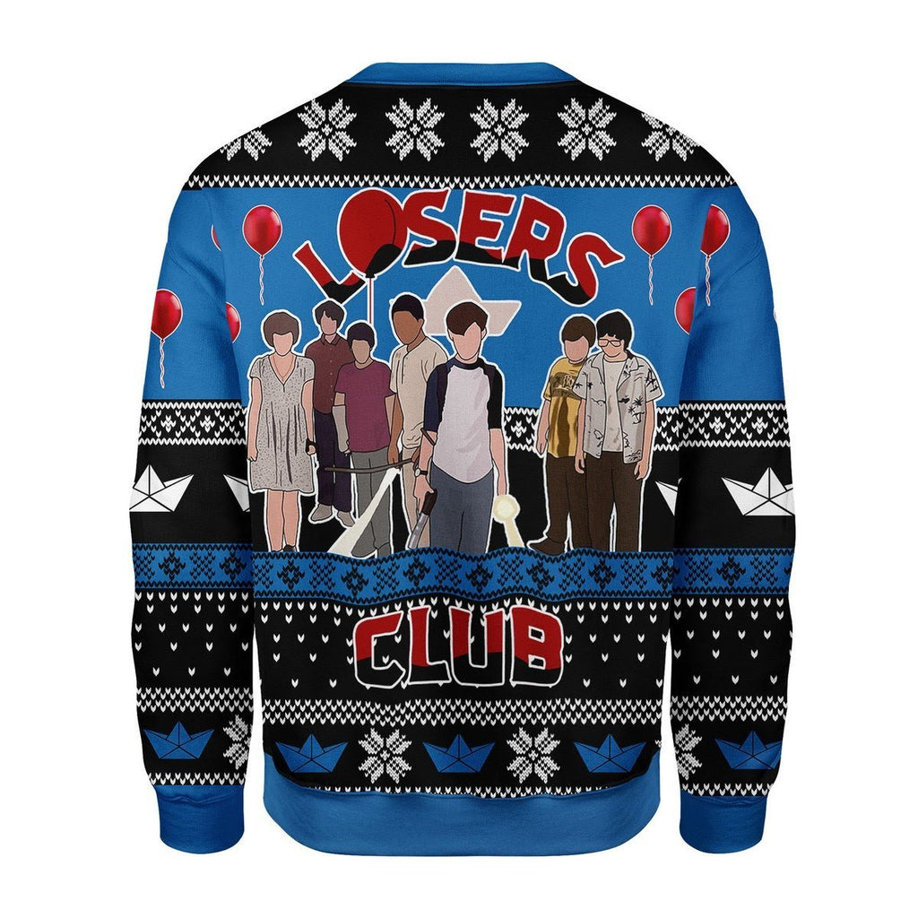 Gearhomies Christmas Unisex Sweater The Losers Club 3D Apparel