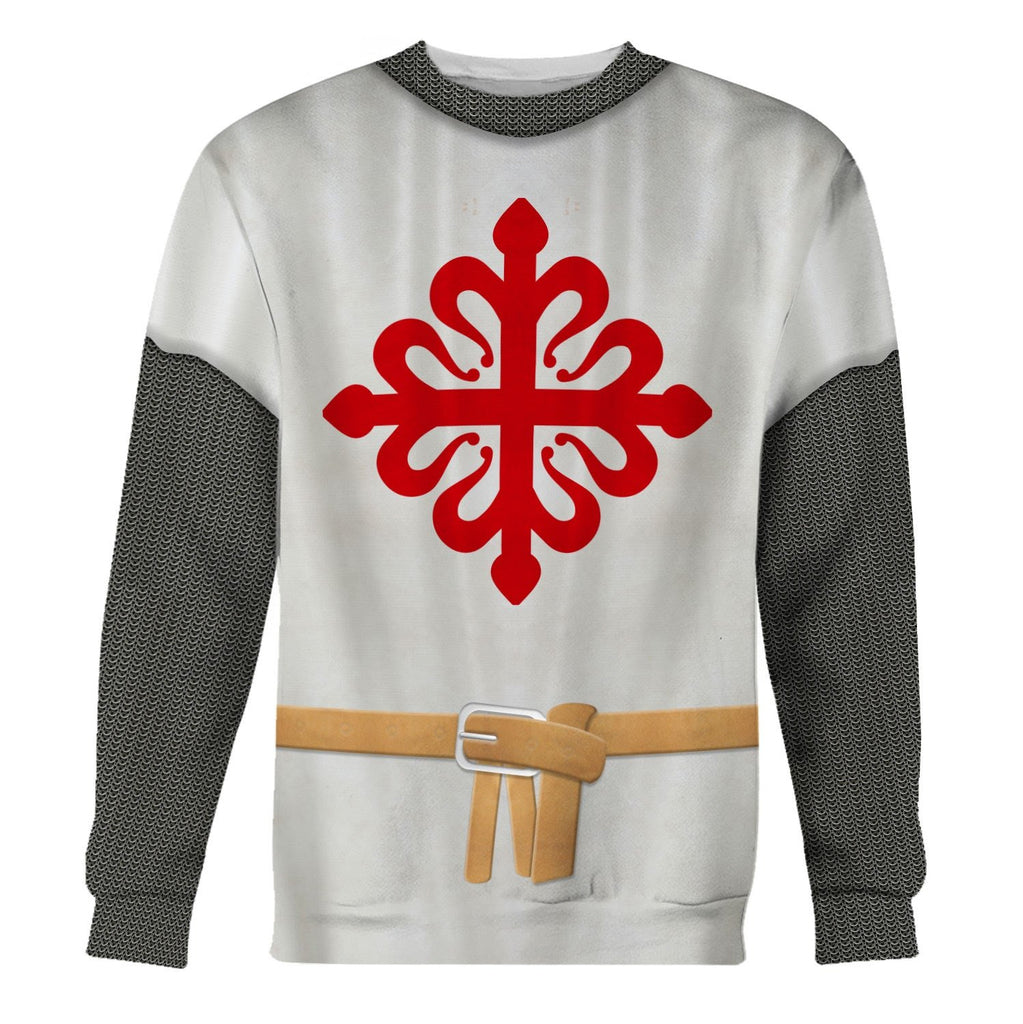 Knights With The Order Of Calatrava Long Sleeves / S Qm679