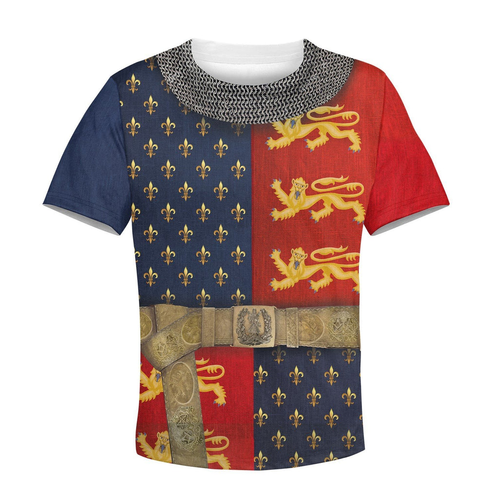 Qm844 Henry V Of England Kid T-Shirt / Toddler 2T