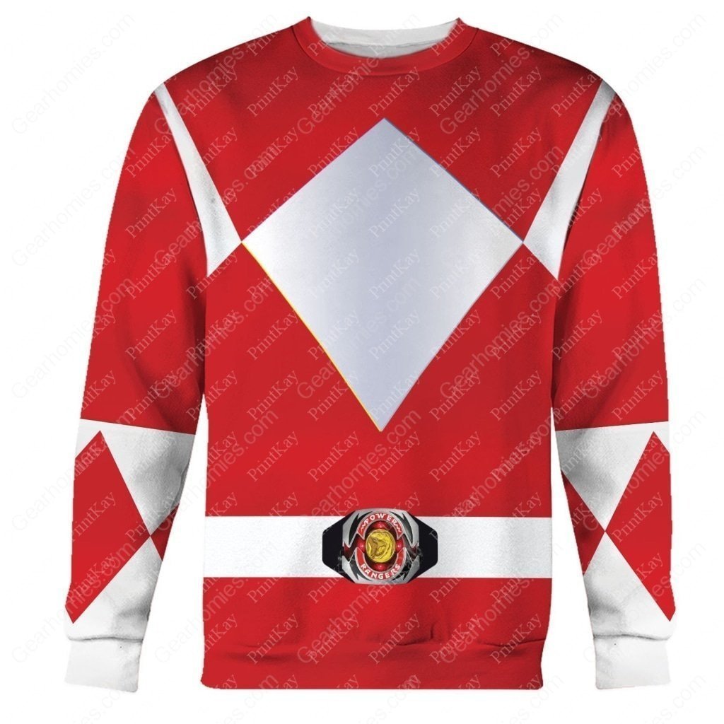 Red Mighty Long Sleeves / S Qm68