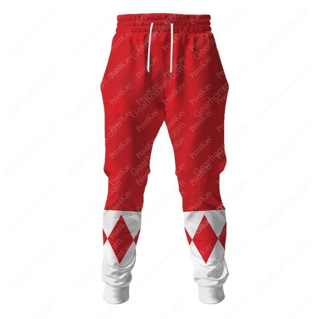 Red Mighty Sweatpants / S Qm68