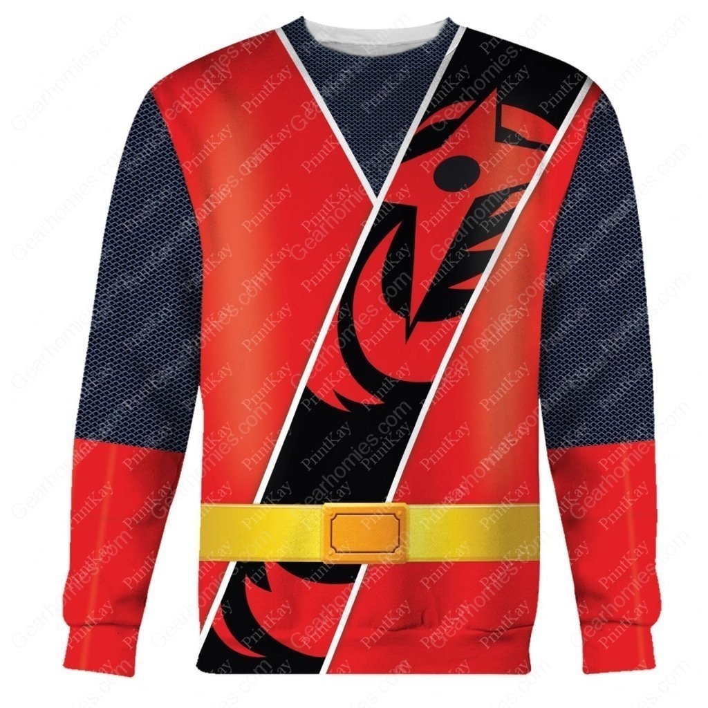 Red Pr Ninja Steel Long Sleeves / S Qm85