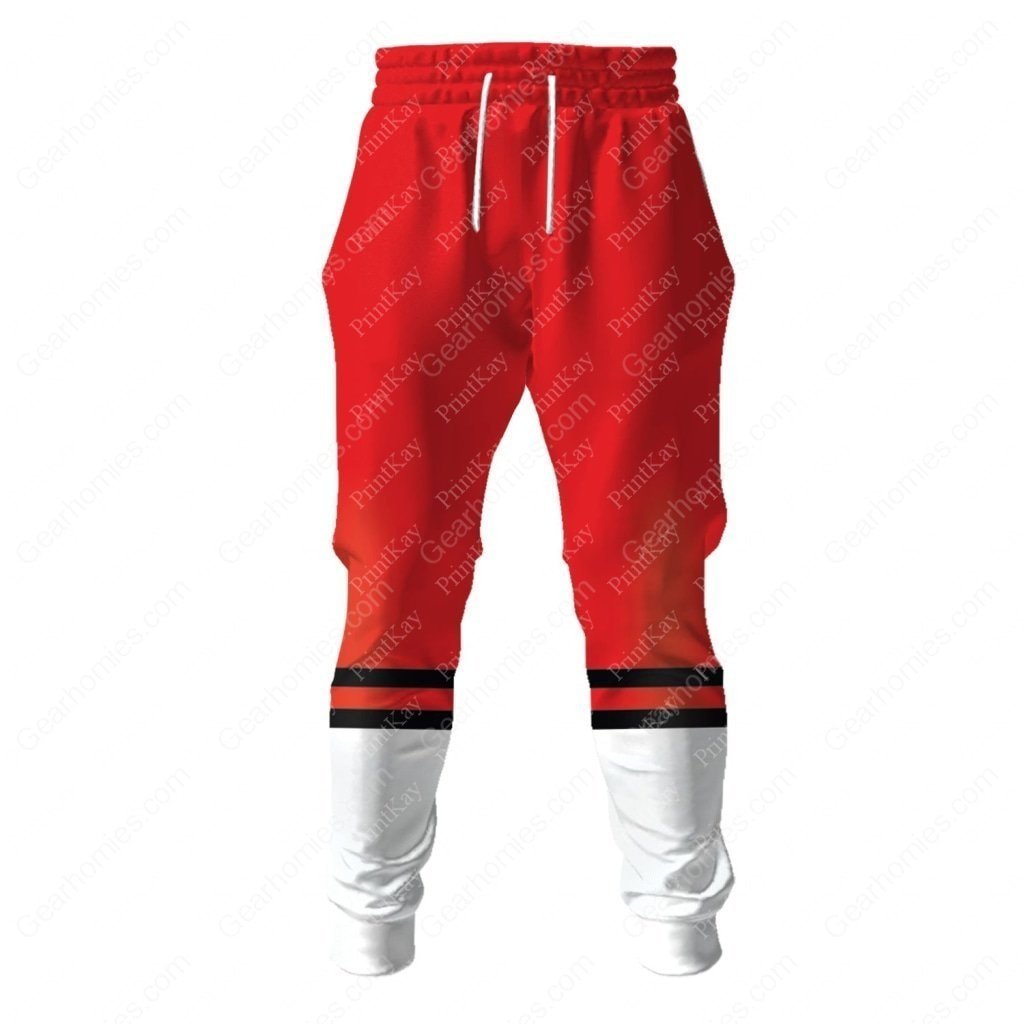 Red Pr Ninja Steel Sweatpants / S Qm85