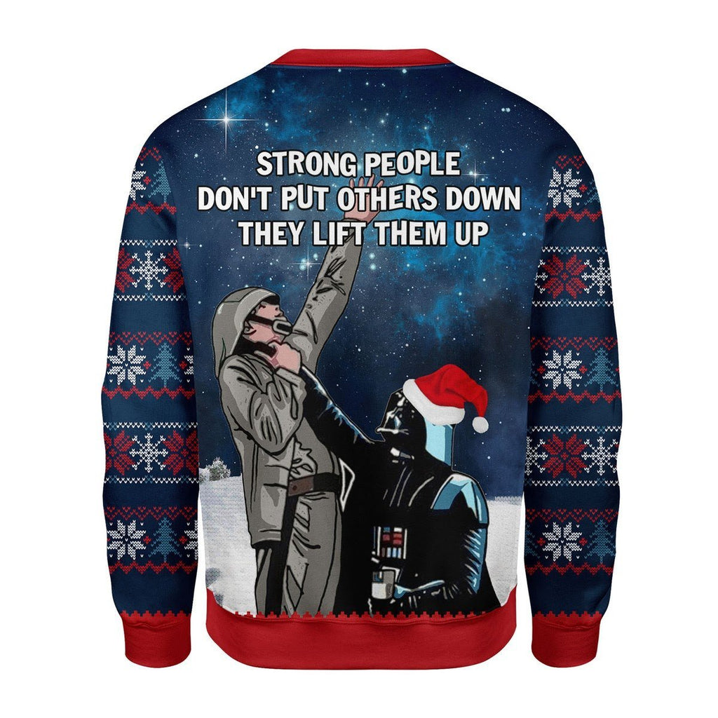 Gearhomies Christmas Unisex Sweater Strong People Don't Put Others Down 3D Apparel