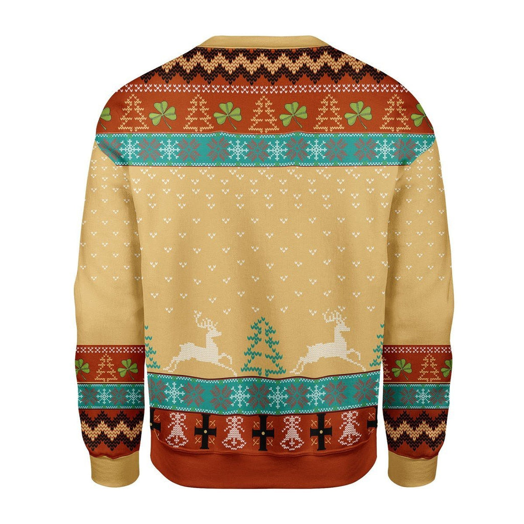 Gearhomies Christmas Unisex Sweater St. Patrick 3D Apparel