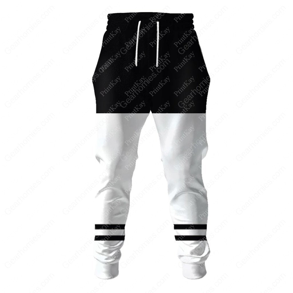 White Pr | Ninja Steel Sweatpants / S Qm136