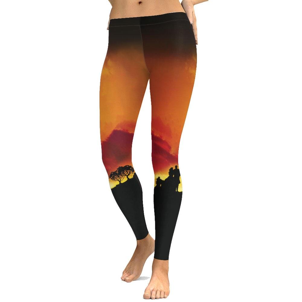 Gone With The Wind High-Waist Leggings / S Qm1054