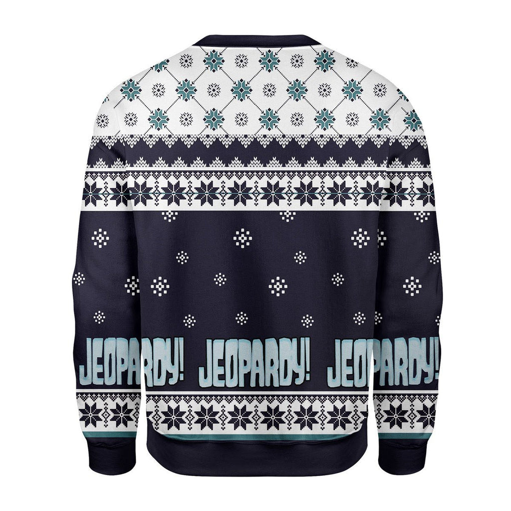 Gearhomies Christmas Unisex Sweater Jeopady! Ugly Christmas 3D Apparel