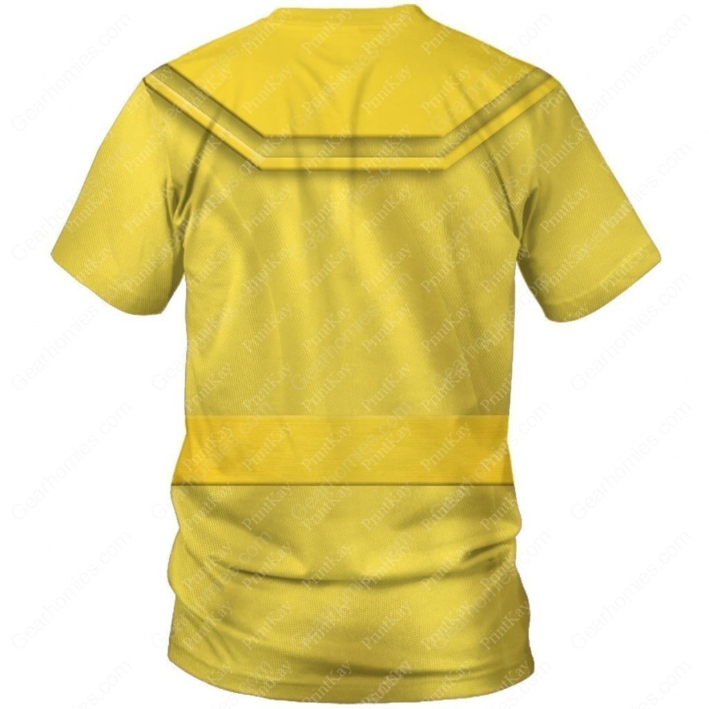 Yellow Kaizoku Sentai Gokaiger Shirt Pants