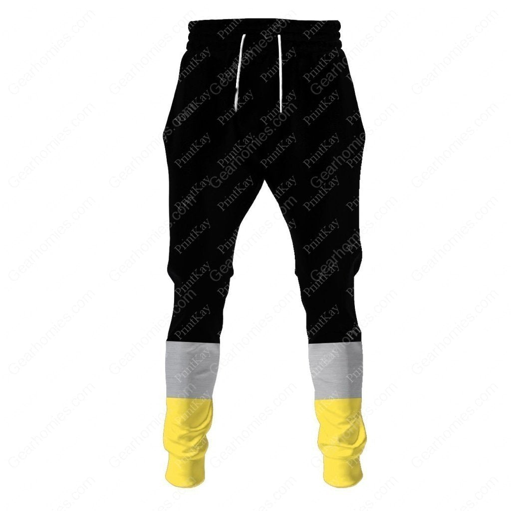 Yellow Kaizoku Sentai Gokaiger Sweatpants / S Shirt Pants